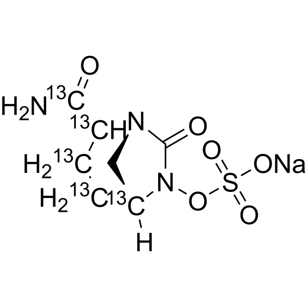 Avibactam sodium salt-13C5